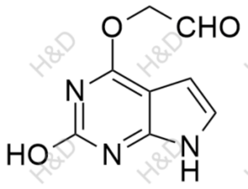 2-((2-hydroxy-7H-pyrrolo[2,3-d]pyrimidin-4-yl)oxy)acetaldehyde	托法替尼杂质75