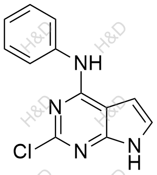 2-chloro-N-phenyl-7H-pyrrolo[2,3-d]pyrimidin-4-amine	托法替尼杂质82	N/A