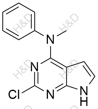 2-chloro-N-methyl-N-phenyl-7H-pyrrolo[2,3-d]pyrimidin-4-amine	托法替尼杂质83