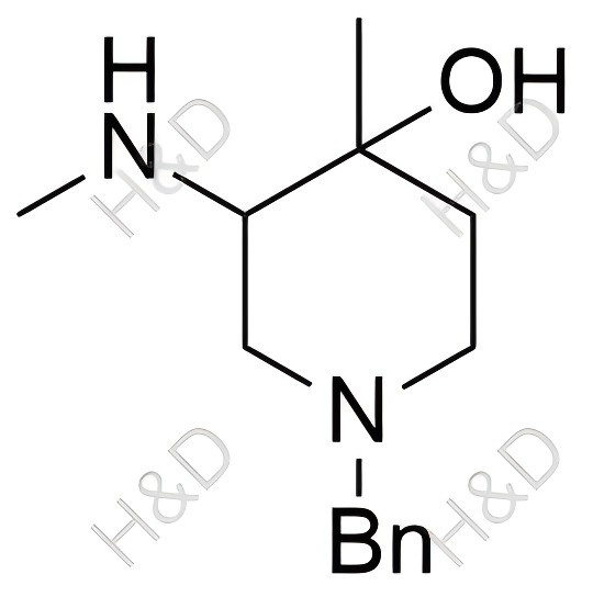 1-benzyl-4-methyl-3-(methylamino)piperidin-4-ol	托法替尼杂质130