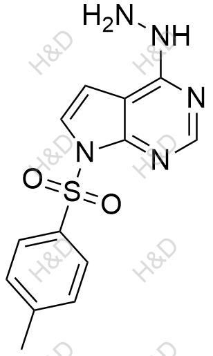 4-hydrazinyl-7-tosyl-7H-pyrrolo[2,3-d]pyrimidine	托法替尼杂质139