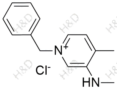 1-benzyl-4-methyl-3-(methylamino)pyridin-1-ium chloride	托法替尼杂质140