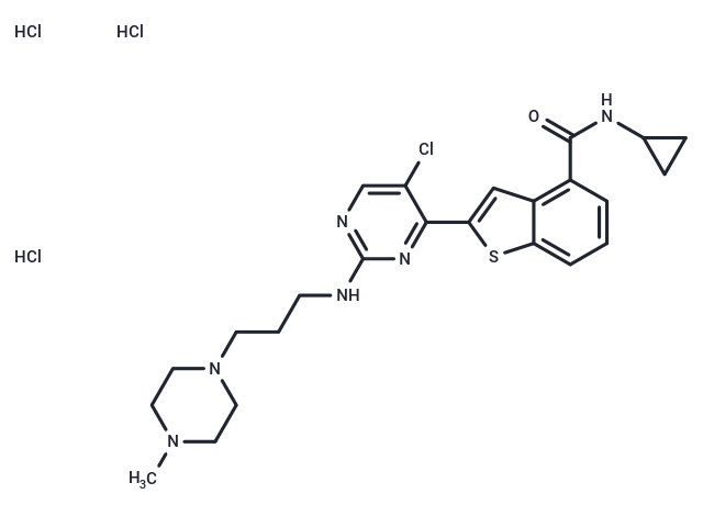 化合物 LY2409881 trihydrochloride|T2081|TargetMol