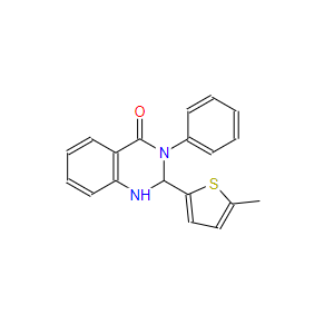 2 -(5-甲基噻吩-2-基)-3-苯基-2- 3-二氢喹唑啉-4(1H)-酮