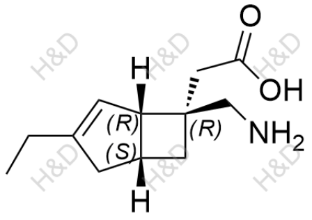 Mirogabalin Enantiomer	米诺巴林对映异构体	1138245-15-4