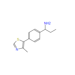 1-(4-(4-methylthiazol-5-yl)phenyl)propan-1-amine