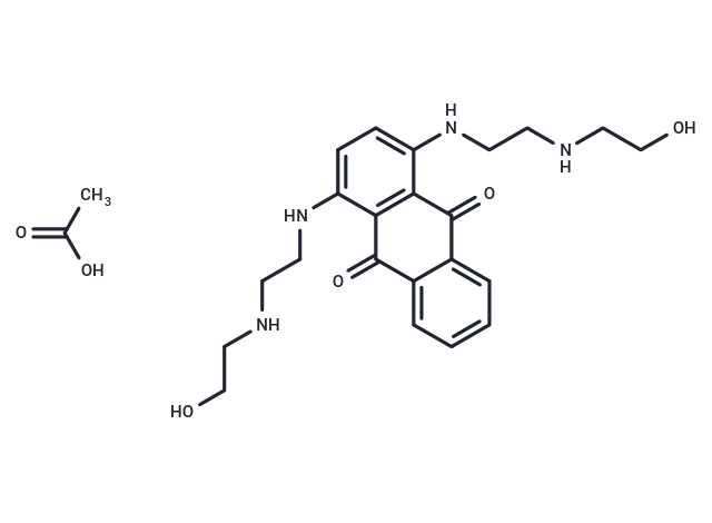 化合物 Ametantrone Acetate|T29964|TargetMol