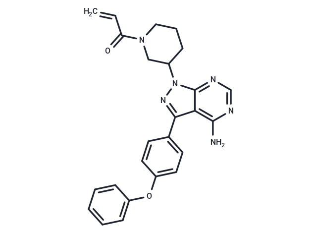 化合物 Ibrutinib Racemate|T16440|TargetMol