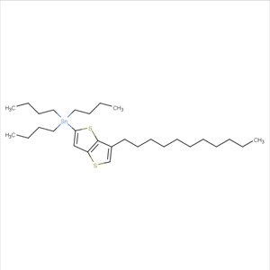 三丁基(6-十一烷基噻吩并[3,2-B]噻吩-2-基)锡烷