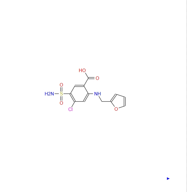 4-氯-N-(2-呋喃甲基)-5-氨基磺酰基苯甲酸