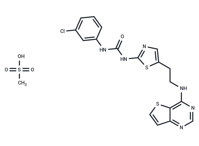 化合物 SNS-314 Mesylate|T2617|TargetMol