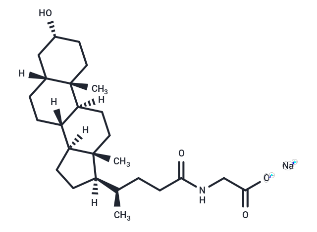 甘氨石胆酸钠|T64334|TargetMol