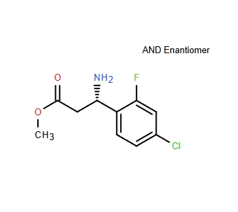 METHYL (3S)-3-AMINO-3-(4-CHLORO-2-FLUOROPHENYL)PROPANOATE （S型）