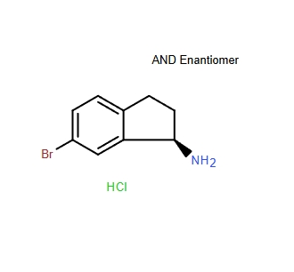 (S)-6-溴-2,3-二氢-1H-茚-1-胺盐酸盐 