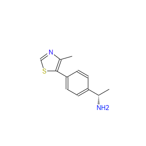 (S)-1-(4-(4-甲基噻唑-5-基)苯基)乙胺