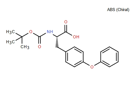 (2S)-2-[(叔丁氧基)羰基氨基]-3-(4-苯氧基苯基)丙酸 