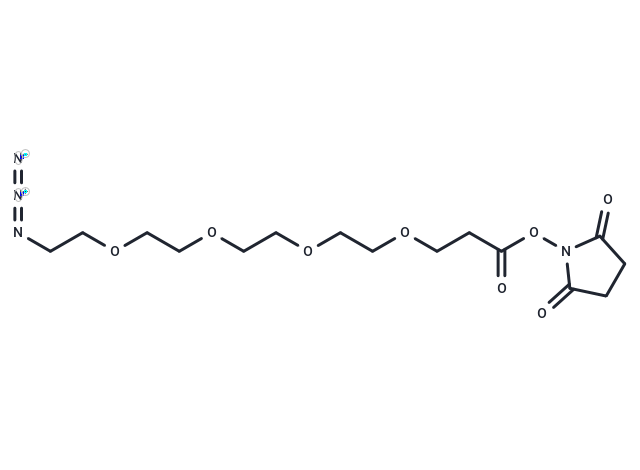 化合物 N3-PEG4-C2-NHS ester|T16259|TargetMol