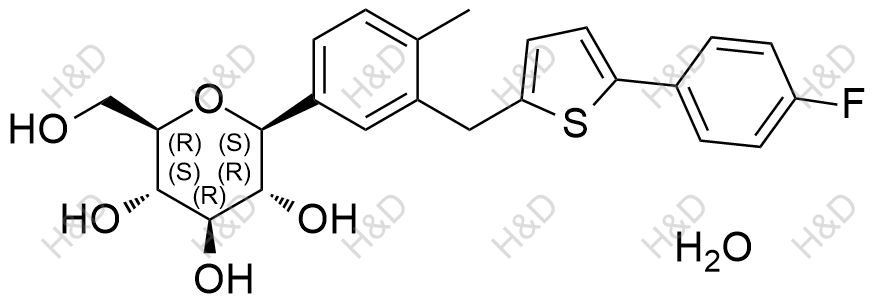 Canagliflozin Monohydrate	卡格列净一水合物	1809403-05-1