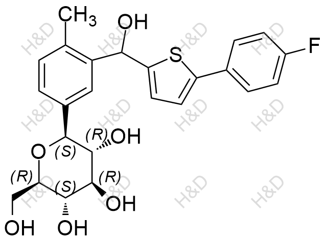 Canagliflozin Impurity 24	卡格列净杂质24	1951467-29-0