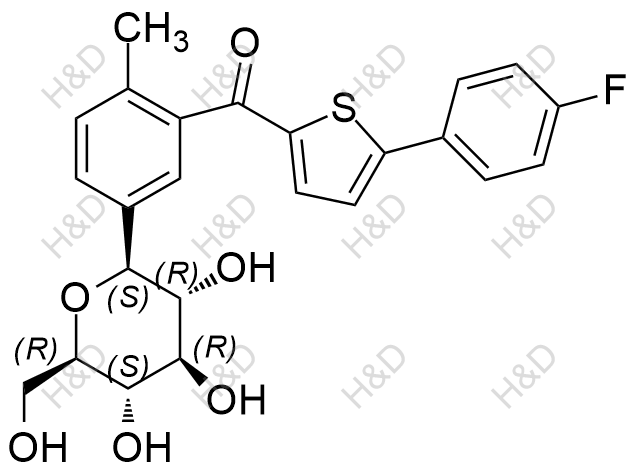 Canagliflozin Impurity 25	卡格列净杂质25	1951467-28-9