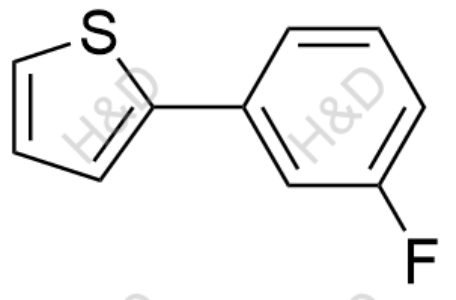 2-(3-fluorophenyl)thiophene	卡格列净杂质75	