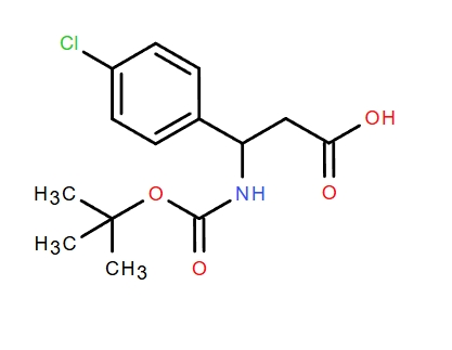 3-(BOC-氨基)-3-(4-氯苯基)丙酸 