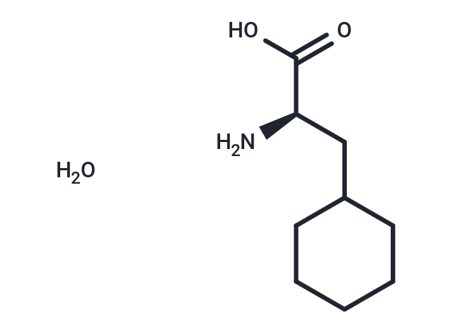 化合物 (R)-2-Amino-3-cyclohexylpropanoic acid hydrate(1:x)|T66758|TargetMol