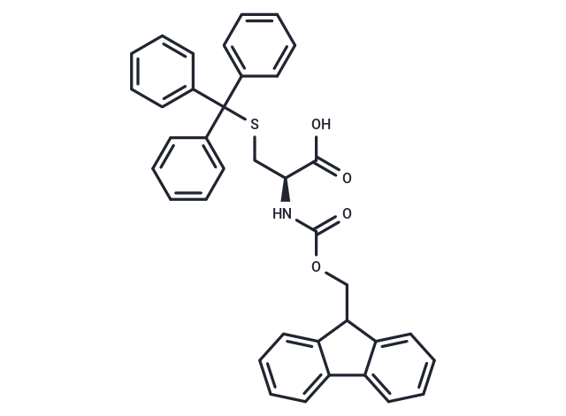 化合物 Fmoc-Cys(Trt)-OH|T67555|TargetMol