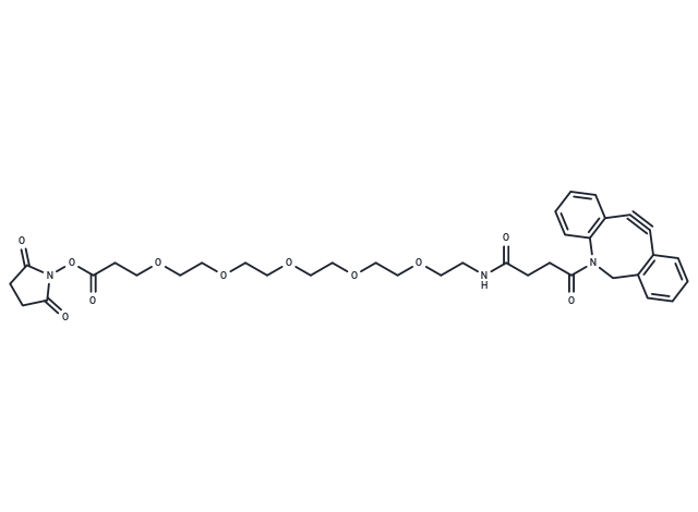 化合物 DBCO-PEG5-NHS ester|T15075|TargetMol