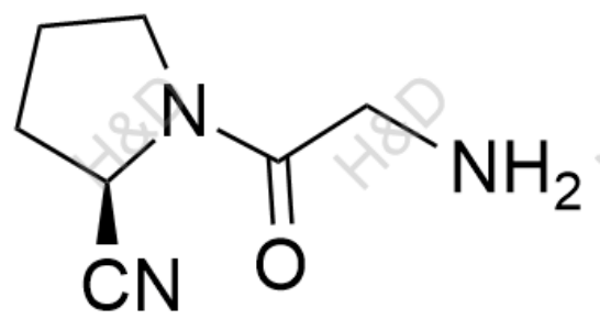 (R)-1-(2-aminoacetyl)pyrrolidine-2-carbonitrile	维格列汀杂质6