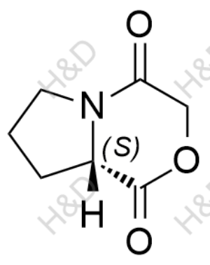 (S)-tetrahydro-1H-pyrrolo[2,1-c][1,4]oxazine-1,4(3H)-dione	维格列汀杂质27	