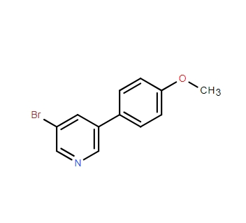 3-溴-5-(4-甲氧基苯基)吡啶