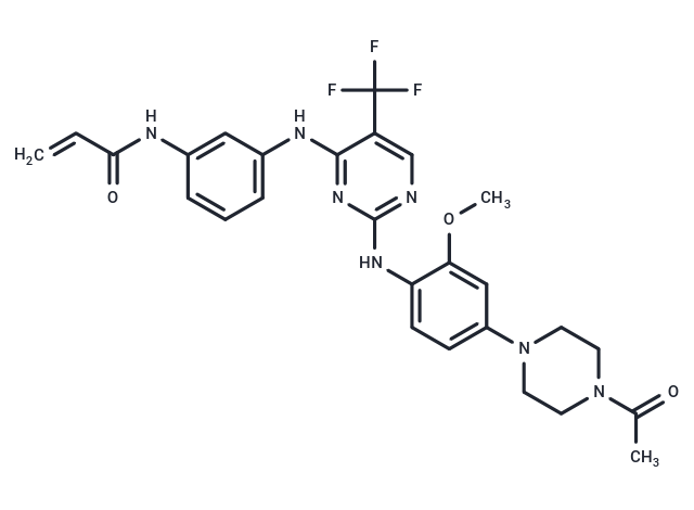 化合物 Rociletinib|T2369|TargetMol