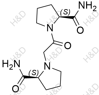 (2S,2'S)-1,1'-acetylbis(pyrrolidine-2-carboxamide)	维格列汀杂质64	