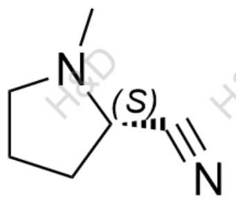 (S)-1-methylpyrrolidine-2-carbonitrile	维格列汀杂质65	