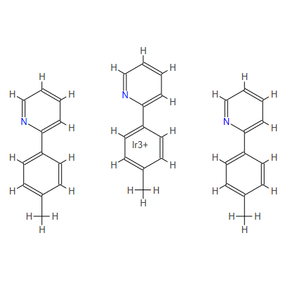 三[2-(对甲苯基)吡啶-C2,N)合铱(III)