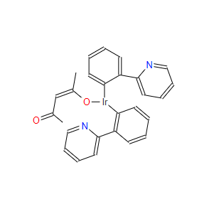 乙酰丙酮酸二(2-苯基吡啶-C2,N)合铱(III)