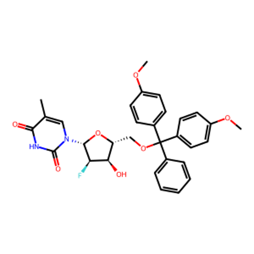 5'-O-[双(4-甲氧基苯基)苯甲基]-2'-脱氧-2'-氟-5-甲基尿苷
