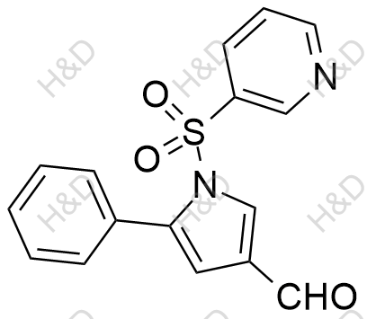 5-phenyl-1-(pyridin-3-ylsulfonyl)-1H-pyrrole-3-carbaldehyde	沃诺拉赞杂质10	