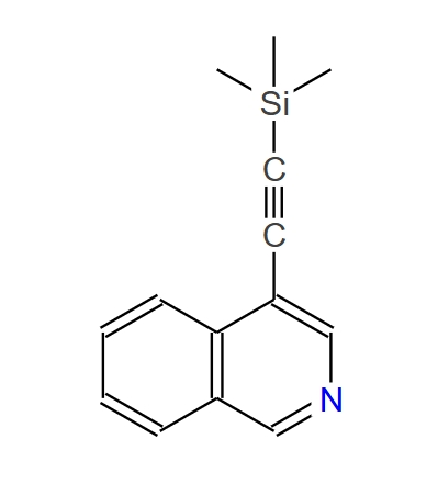 4-((三甲基甲硅烷基)乙炔基)异喹啉