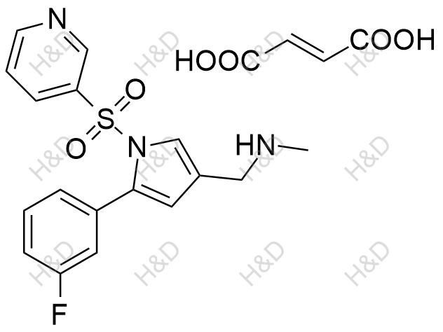 Vonoprazan m-Fluoro Isomer	沃诺拉赞间氟异构体	881733-45-5