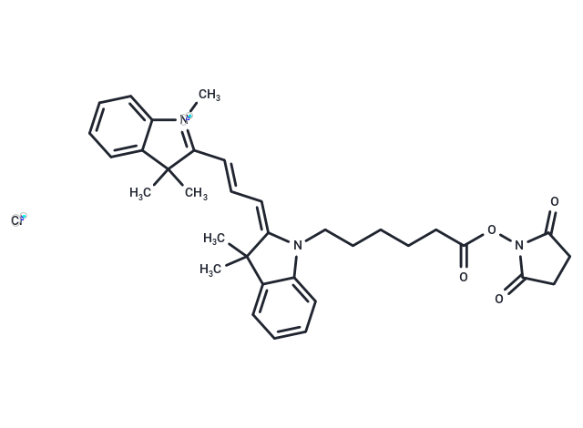 化合物Cy3 NHS ester|T18946|TargetMol