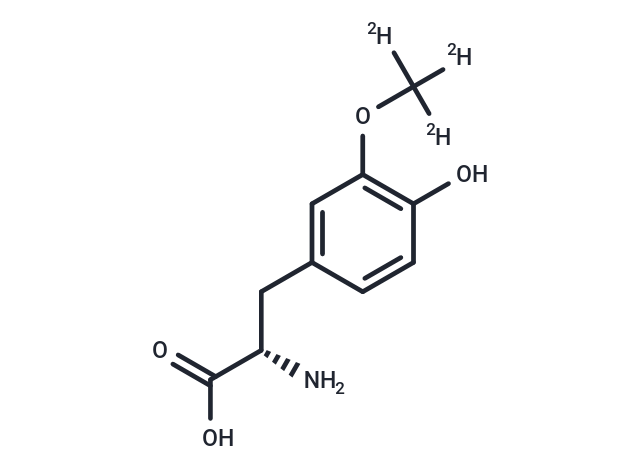 化合物 3-O-Methyldopa-d3|TMIH-0049|TargetMol