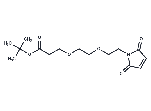 化合物Mal-PEG2-C2-Boc|T18276|TargetMol