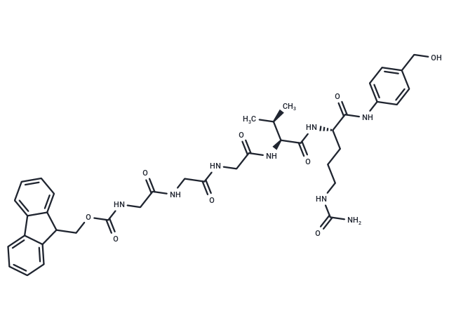 化合物 Fmoc-Gly3-Val-Cit-PAB|T77828|TargetMol