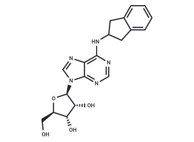 (R)-N-(2,3-二氢-1H-茚基)腺苷|T7509|TargetMol