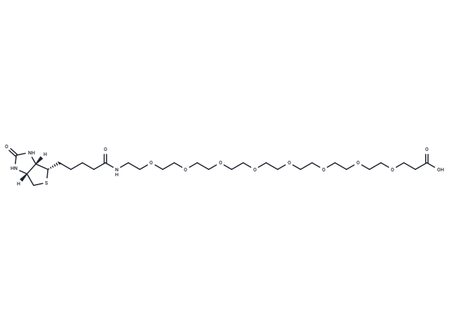 BIOTIN-八聚乙二醇-丙酸|T17594|TargetMol