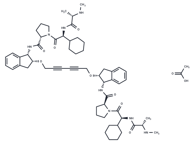 化合物 AZD5582 acetate|T14378L|TargetMol