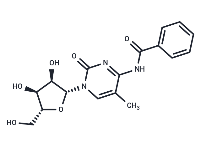 化合物 N4-Benzoyl-5-methylcytidine|TNU0843|TargetMol