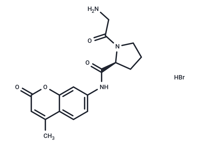 化合物 Gly-Pro-AMC hydrobromide|T78410|TargetMol